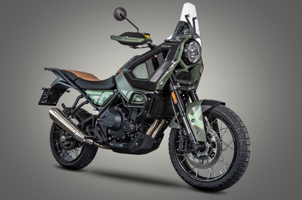 Brixton Storr 500 front three fourth studio shot